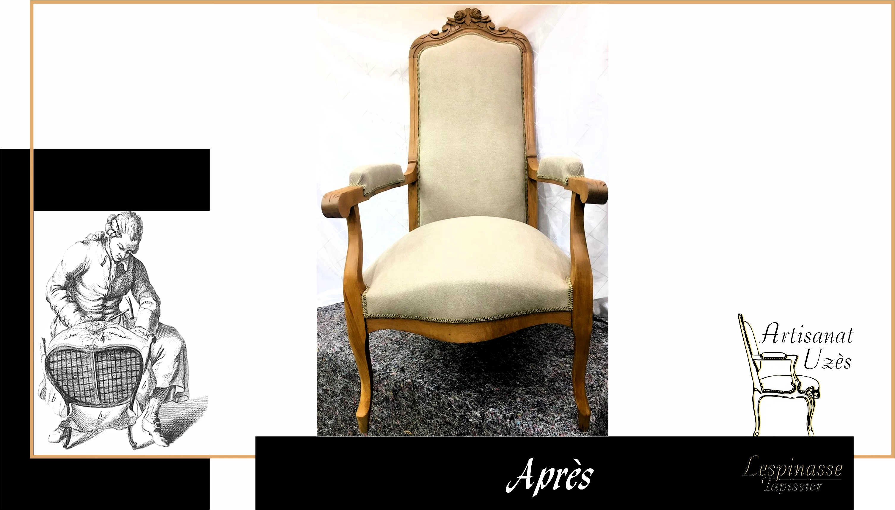 refection chaise tapissier